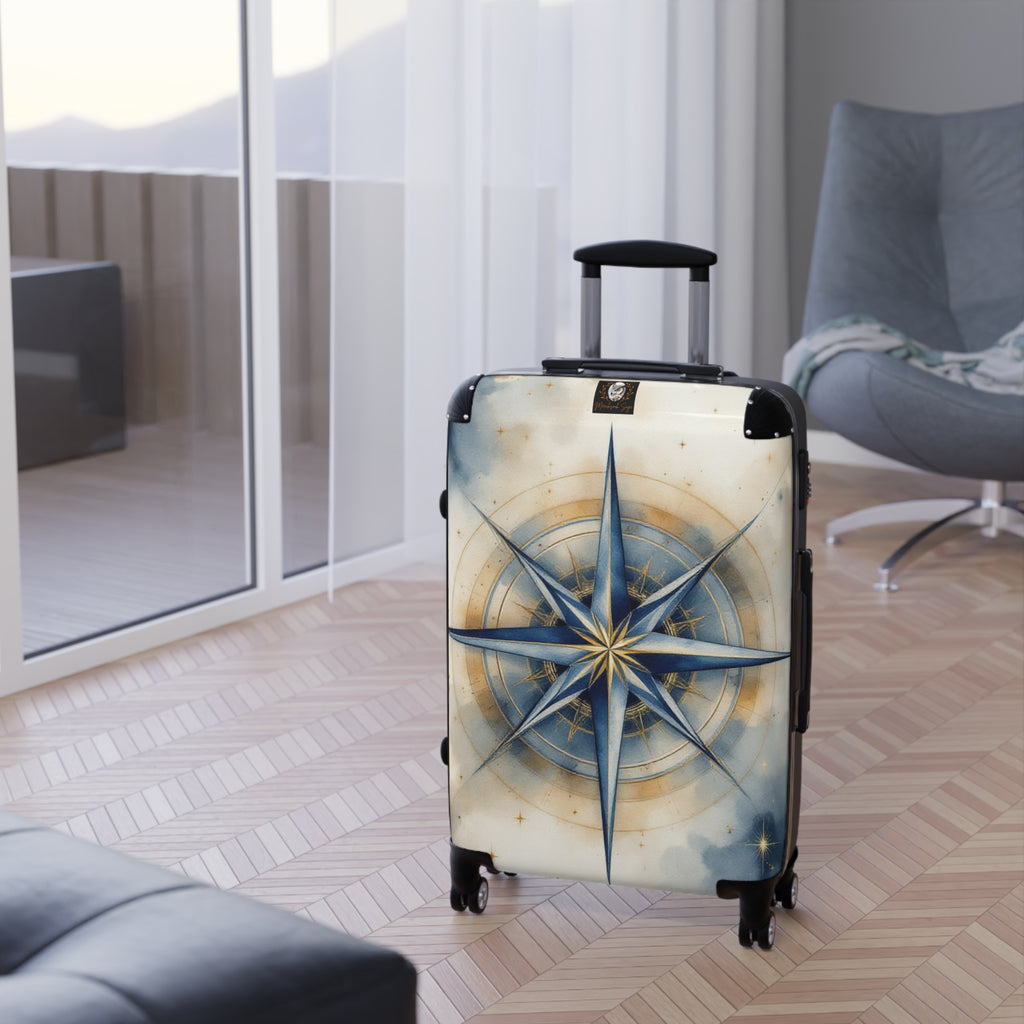 Compass Rose Suitcase