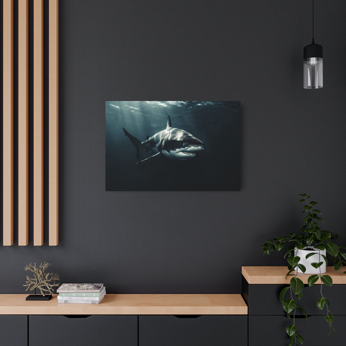 Great White Shark Portrait