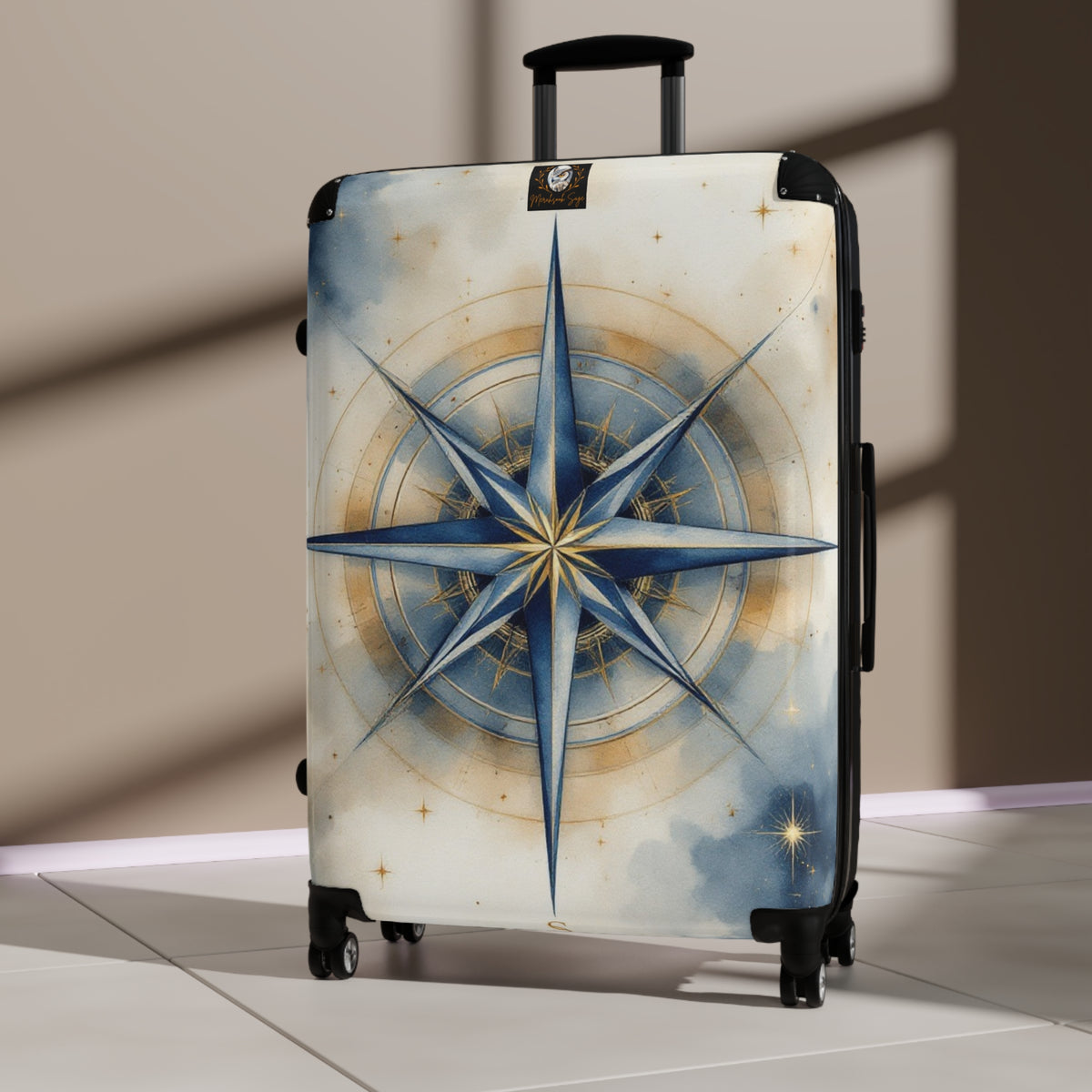 Compass Rose Suitcase