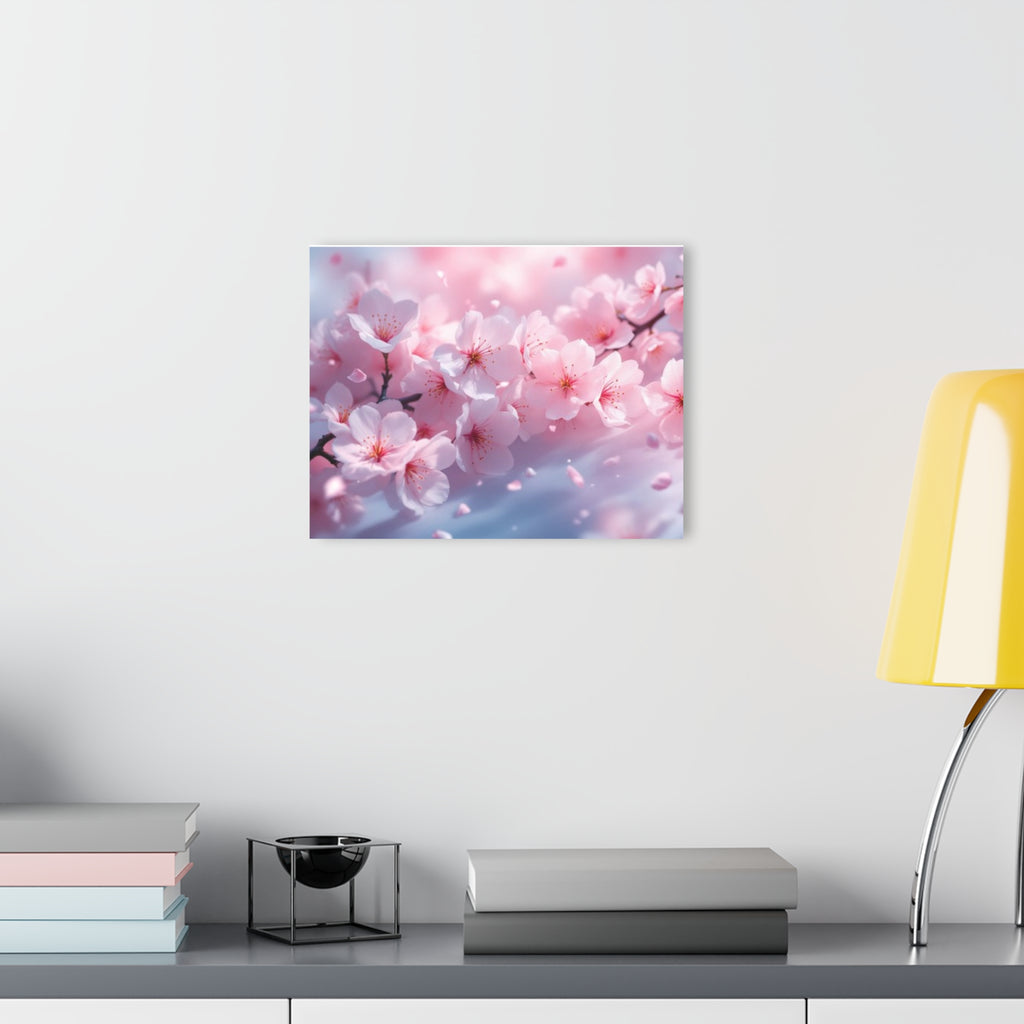 Wildly Cheery Cherry Blossoms Acrylic Prints (French Cleat Hanging)