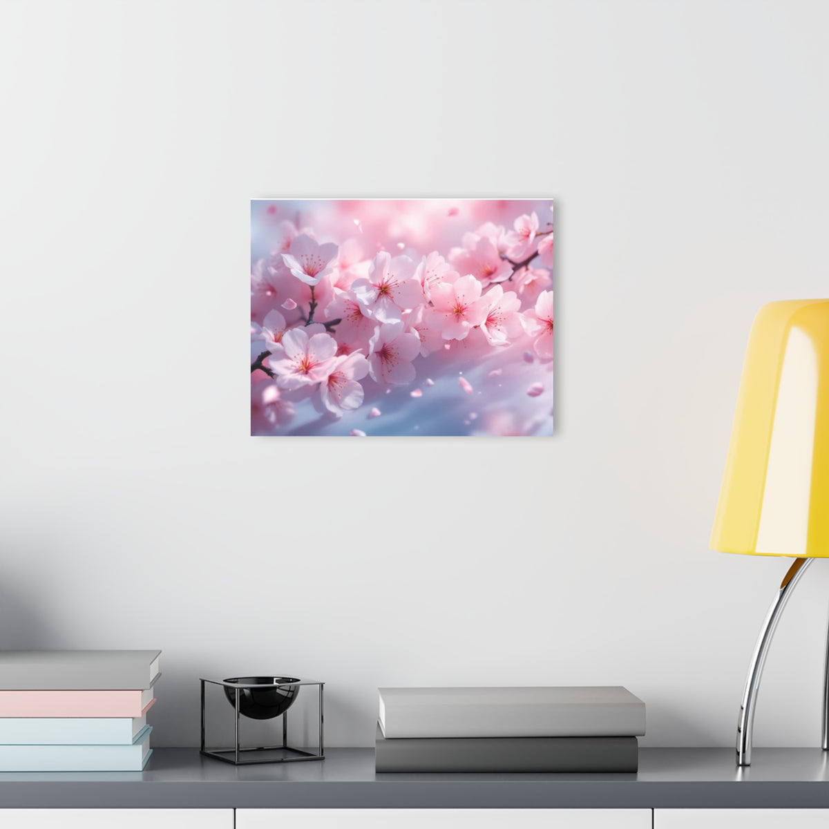 Wildly Cheery Cherry Blossoms Acrylic Prints (French Cleat Hanging)