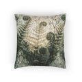 Botanical Ferns Woven Pillow