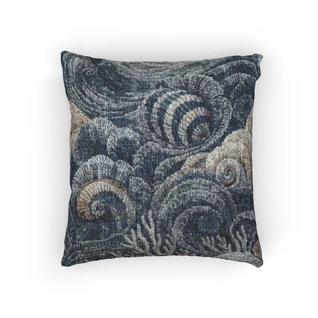 Ocean Tapestry Woven Pillow