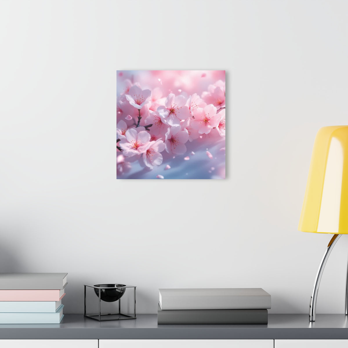 Wildly Cheery Cherry Blossoms Acrylic Prints (French Cleat Hanging)