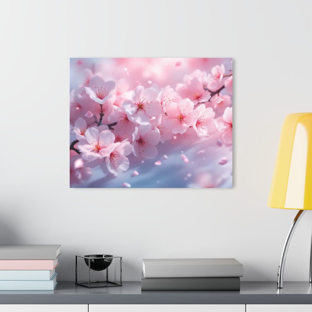 Wildly Cheery Cherry Blossoms Acrylic Prints (French Cleat Hanging)