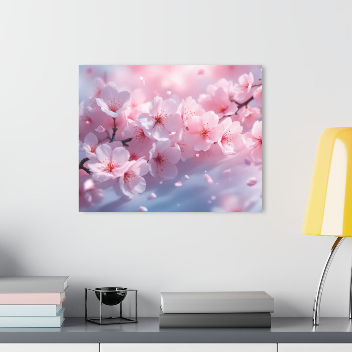 Wildly Cheery Cherry Blossoms Acrylic Prints (French Cleat Hanging)