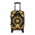Art Deco Stylized Compass Burst Suitcase