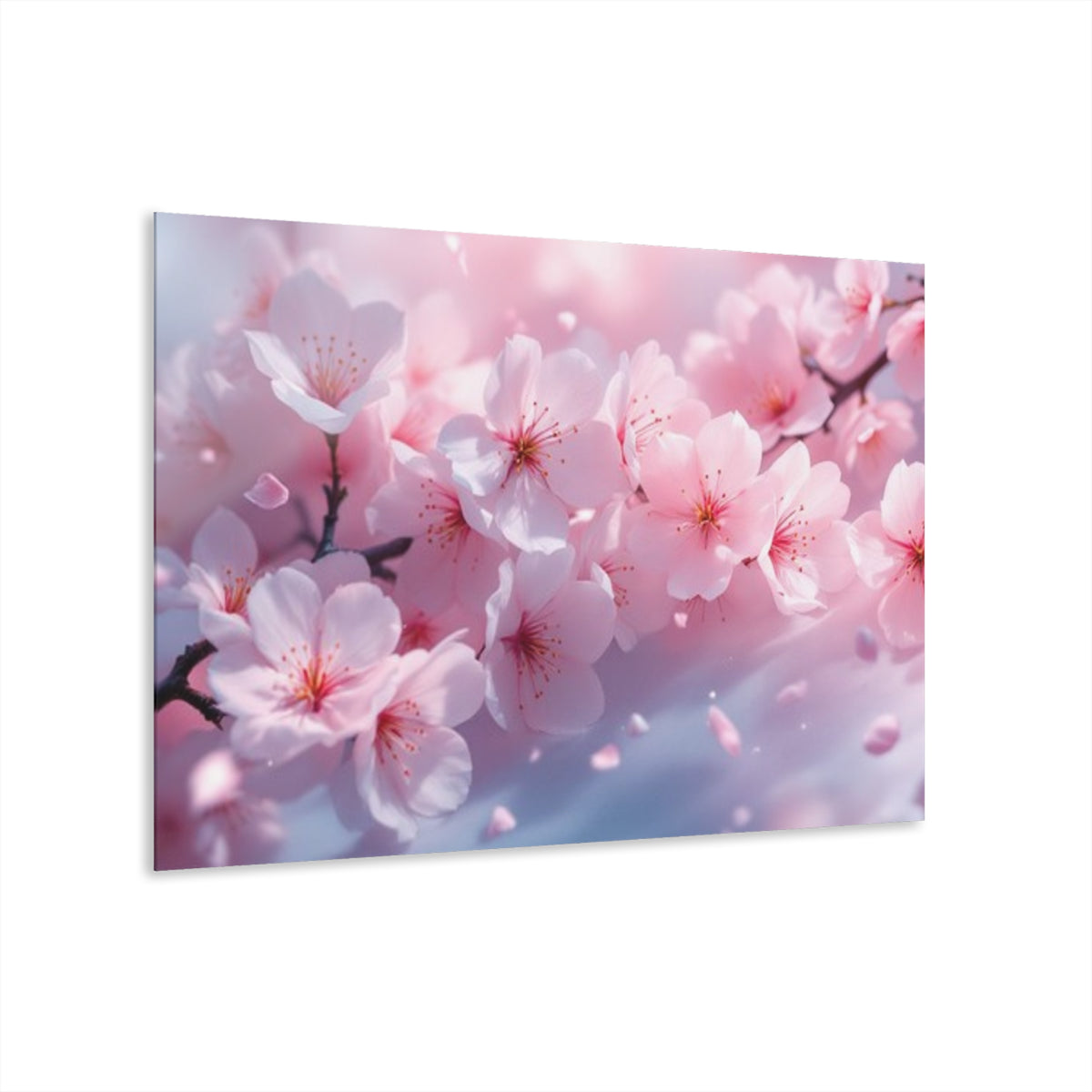 Wildly Cheery Cherry Blossoms Acrylic Prints (French Cleat Hanging)