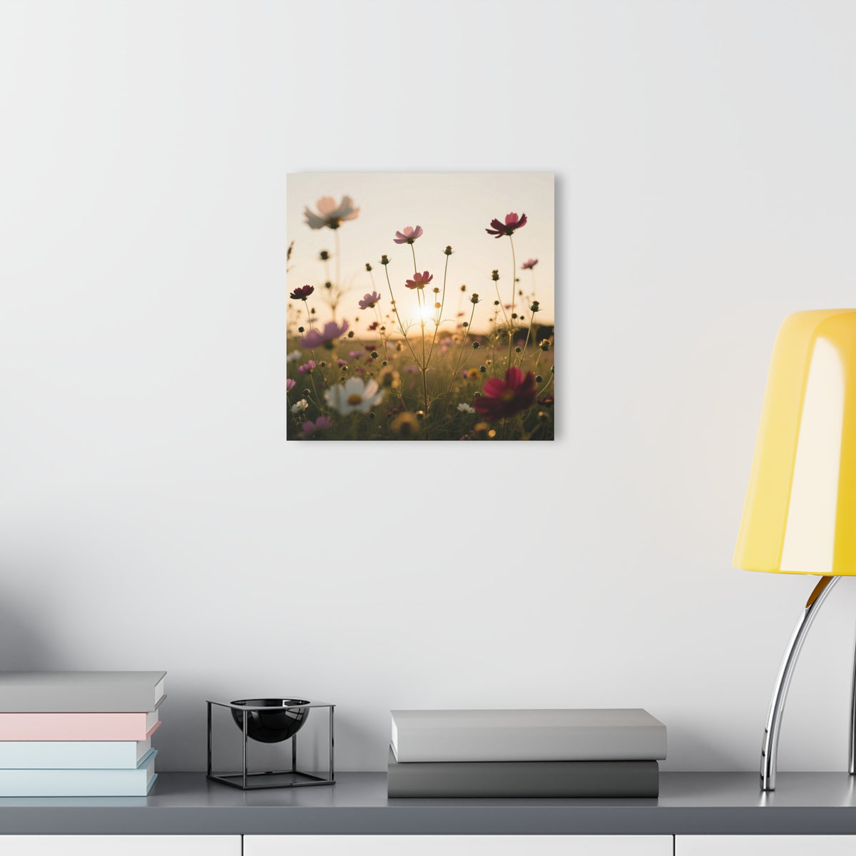 Wild Daisies Standing Tall Acrylic Prints (French Cleat Hanging)