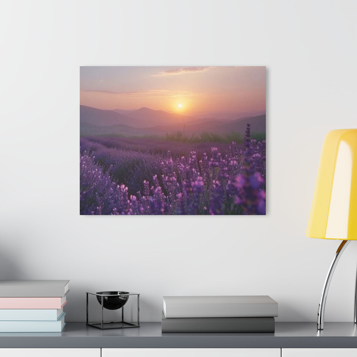 Wild About Lavender Acrylic Prints (French Cleat Hanging)