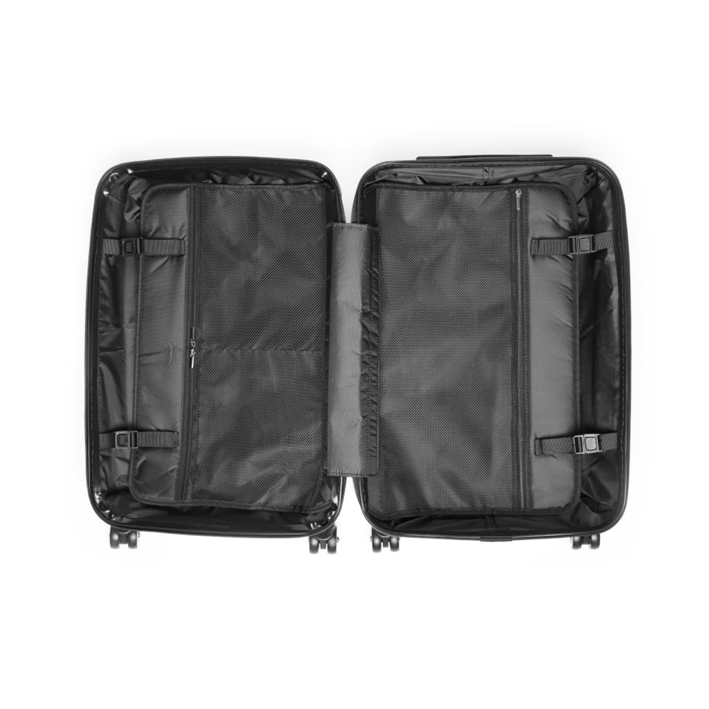 Art Deco Stylized Compass Burst Suitcase