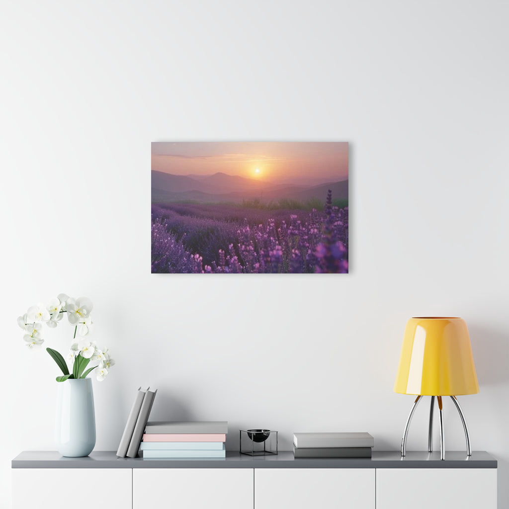 Wild About Lavender Acrylic Prints (French Cleat Hanging)
