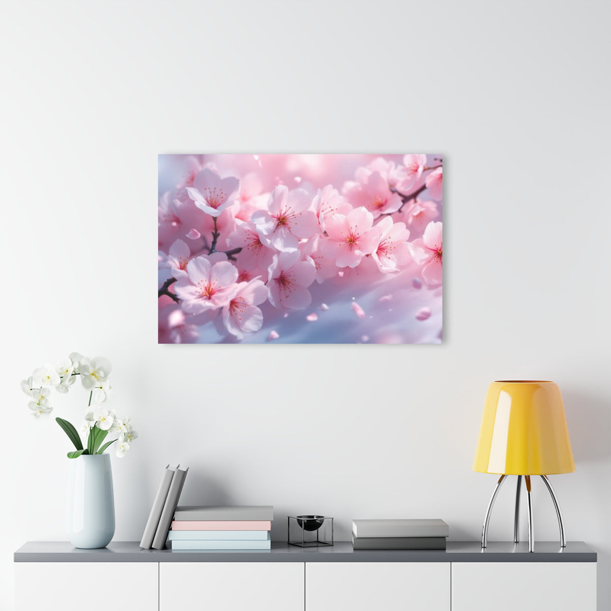 Wildly Cheery Cherry Blossoms Acrylic Prints (French Cleat Hanging)