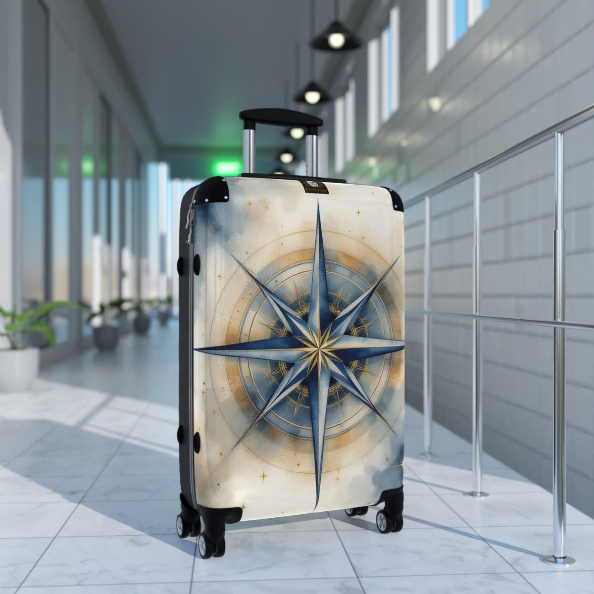 Compass Rose Suitcase