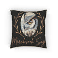 Merahsook Sage Brand Woven Pillow