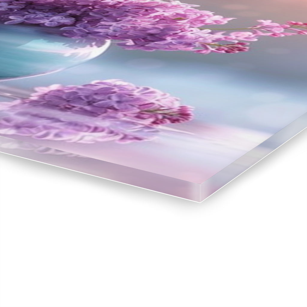 Wildly Lovely Lilac Acrylic Prints (French Cleat Hanging)