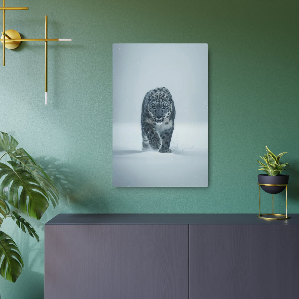 Snow Leopard Portrait