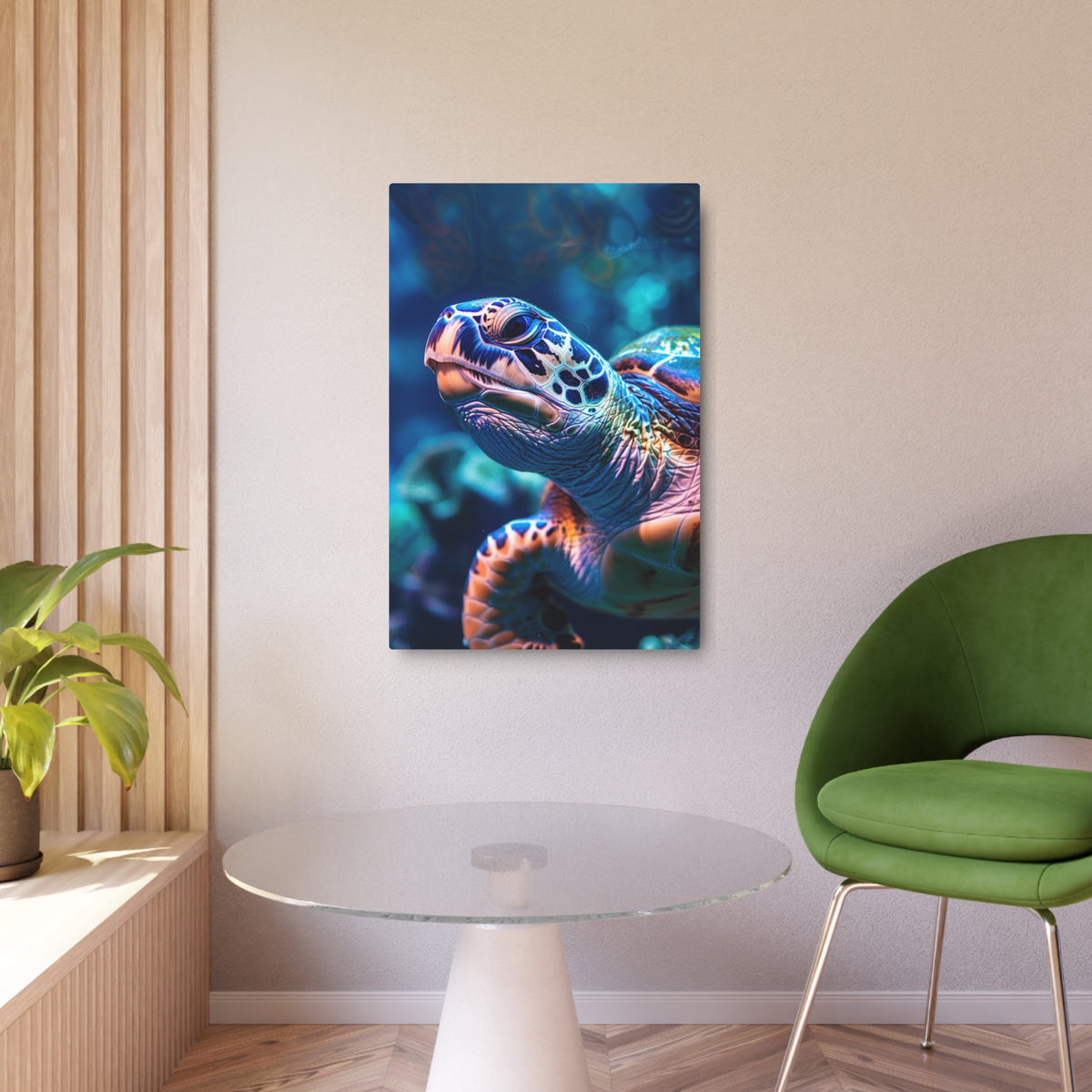 Sea Turtle Portrait