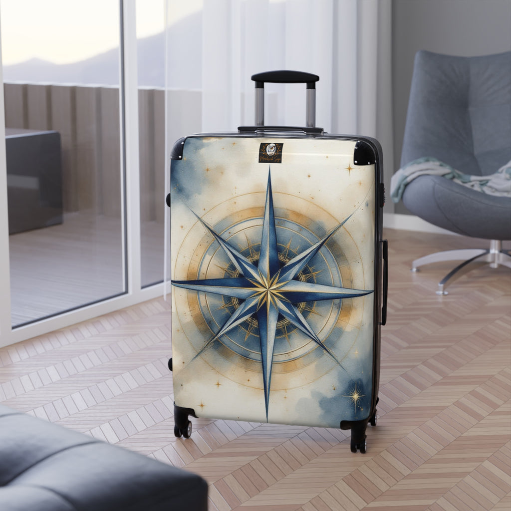 Compass Rose Suitcase