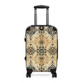 Vintage Compass Pattern Suitcase