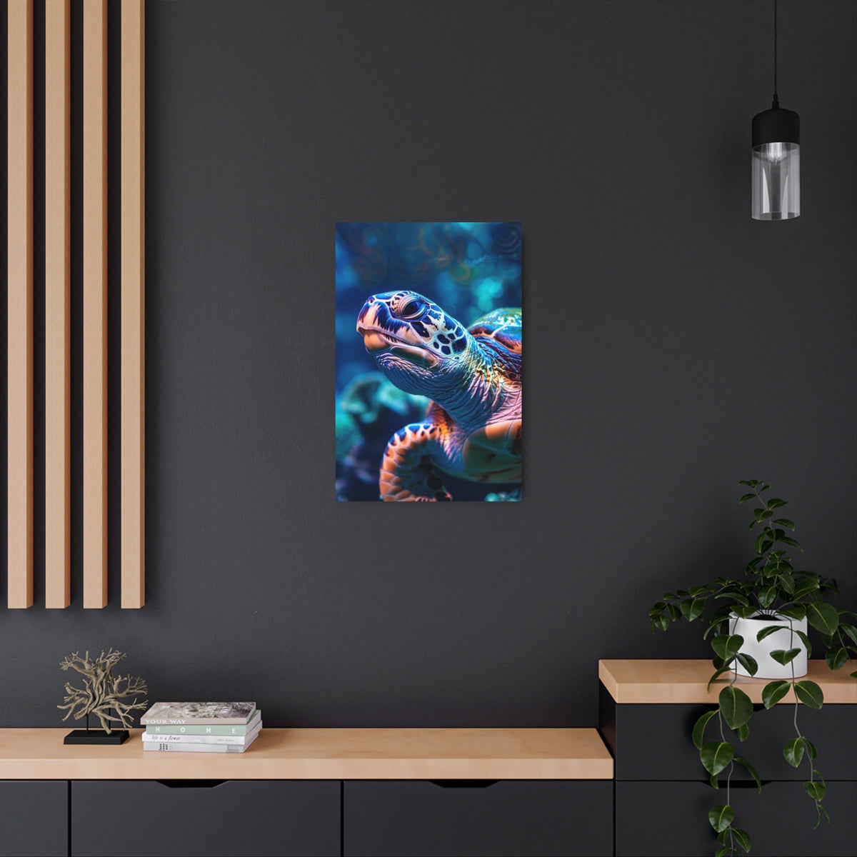 Sea Turtle Portrait