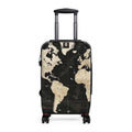 Stylized Antique Map Suitcase