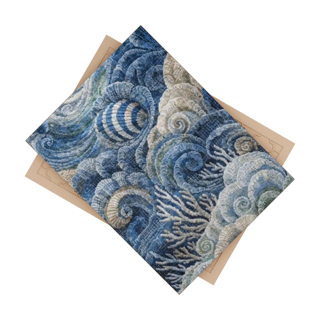 Ocean Tapestry; Design Accent Ceramic Tile