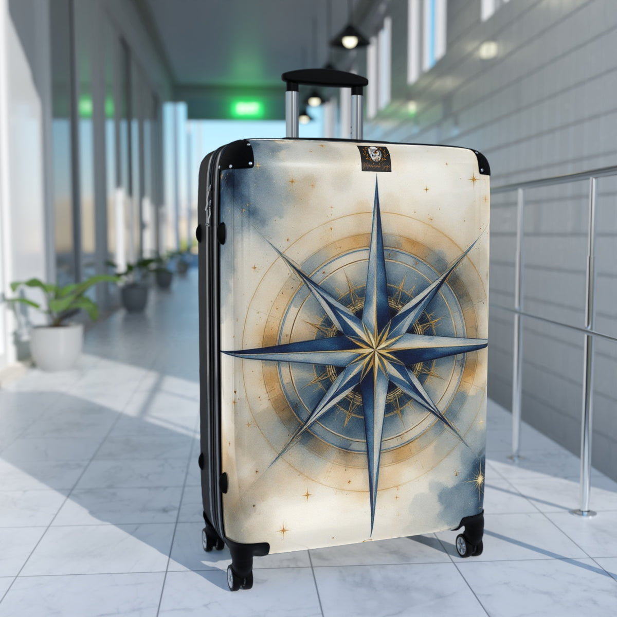 Compass Rose Suitcase