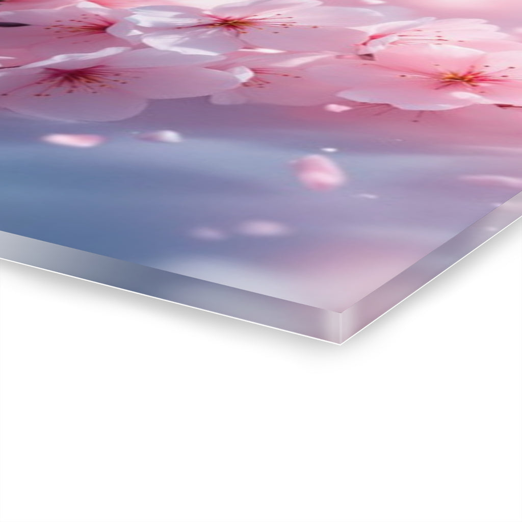 Wildly Cheery Cherry Blossoms Acrylic Prints (French Cleat Hanging)