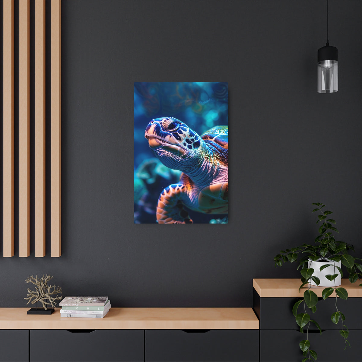 Sea Turtle Portrait