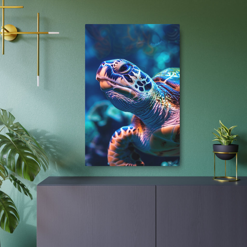 Sea Turtle Portrait
