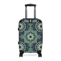 Ocean Tones Stylized Compass Suitcase