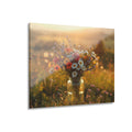 Wonderful Wildflower Arrangement Acrylic Prints (French Cleat Hanging)