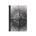Stylized Illustrated Compass Passport Cover