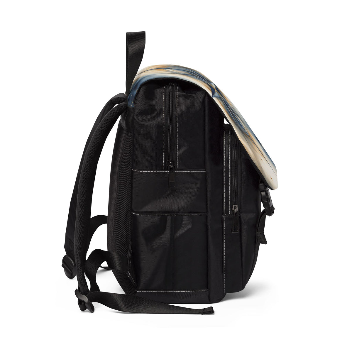 Compass Rose Oxford Canvas Backpack