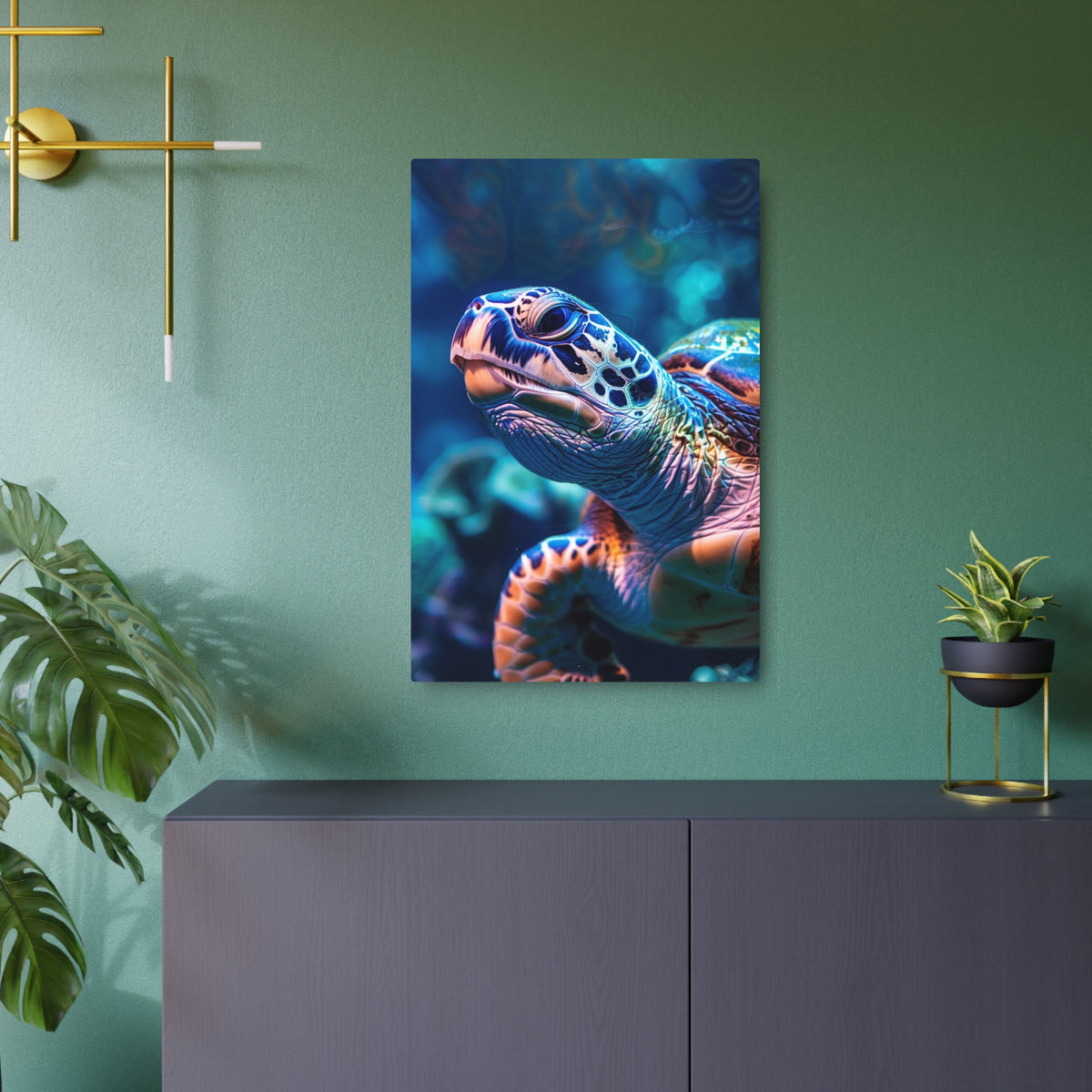 Sea Turtle Portrait