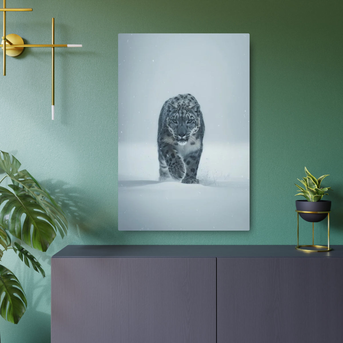 Snow Leopard Portrait