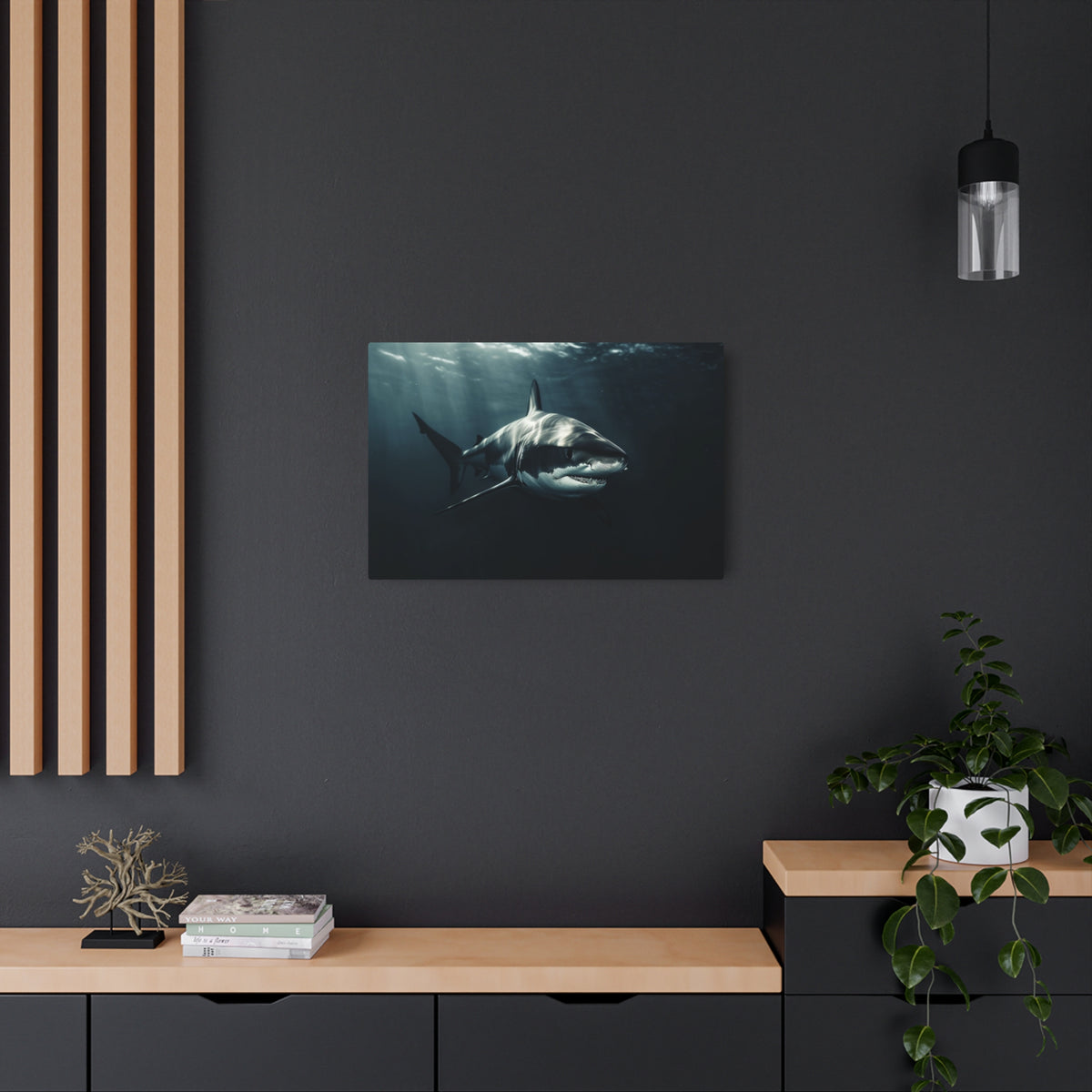 Great White Shark Portrait