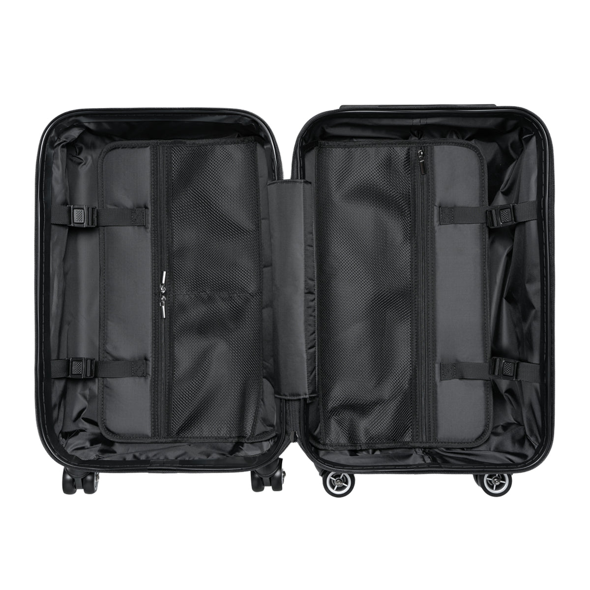Art Deco Stylized Compass Burst Suitcase