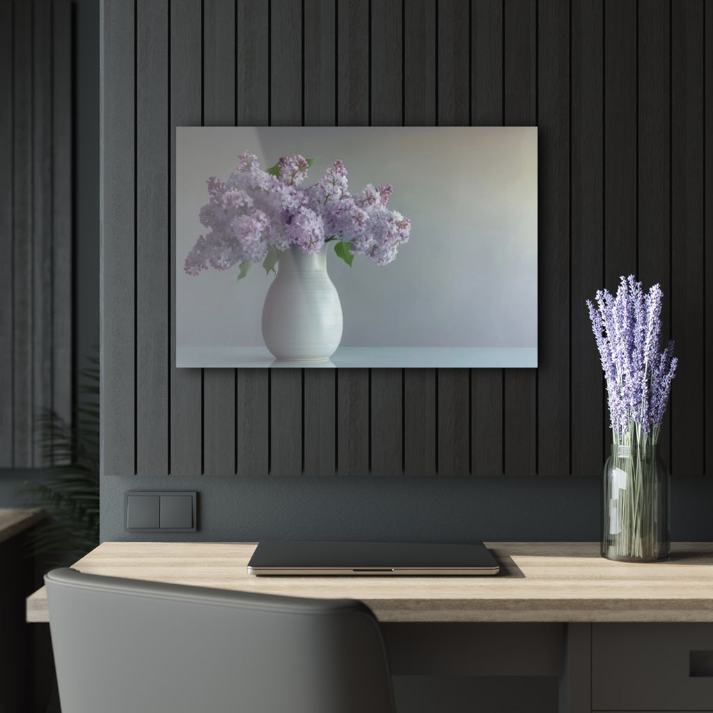 Wildly Soft Lilac Acrylic Prints (French Cleat Hanging)