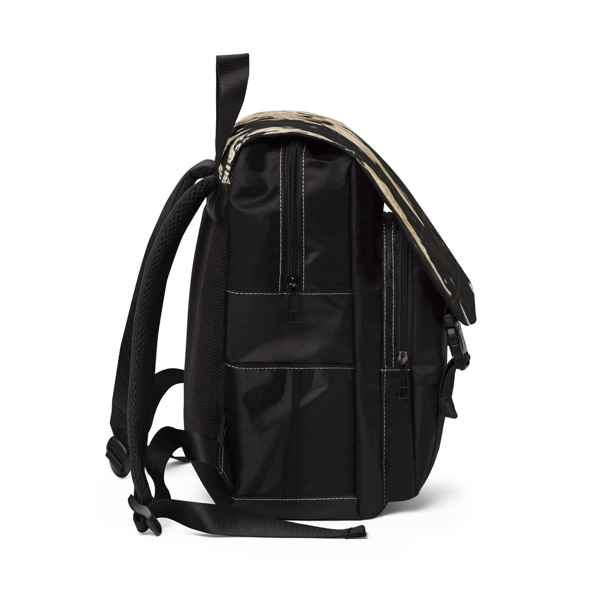 Stylized Antique Map Oxford Canvas Backpack