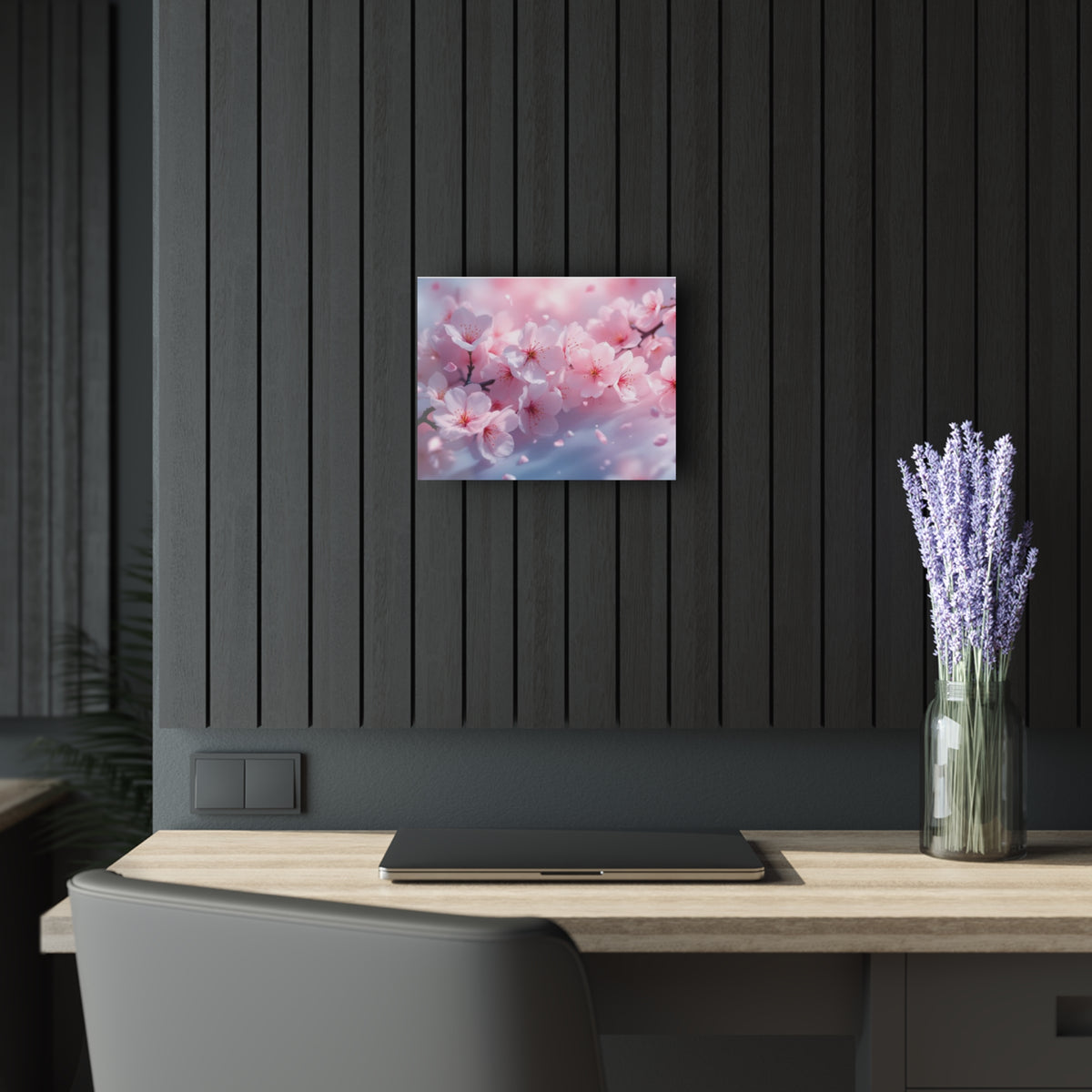 Wildly Cheery Cherry Blossoms Acrylic Prints (French Cleat Hanging)